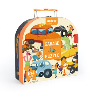 Gift Box Puzzle - My Garage - 104 pcs