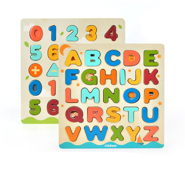 Wooden Magnetic Alphabet Board