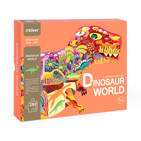 Large Dinosaur Puzzle - 280 pcs